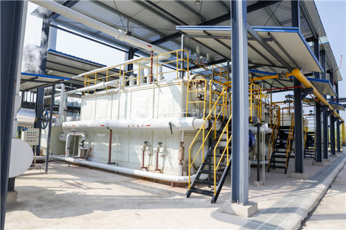 福建80噸燃油鍋爐